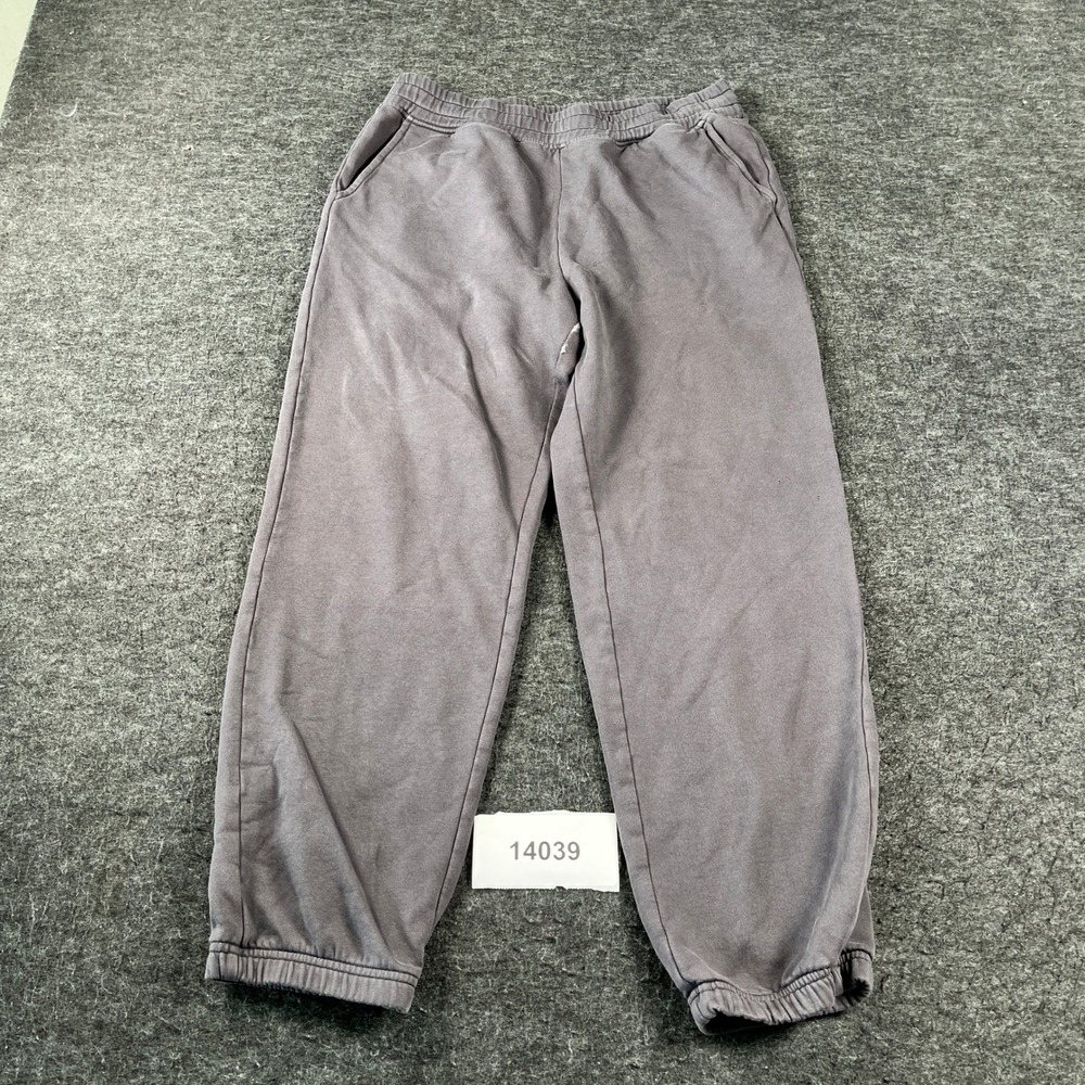 American Eagle Outfitters Joggers Sweatpants Mens Medium Gray Elastic Waist